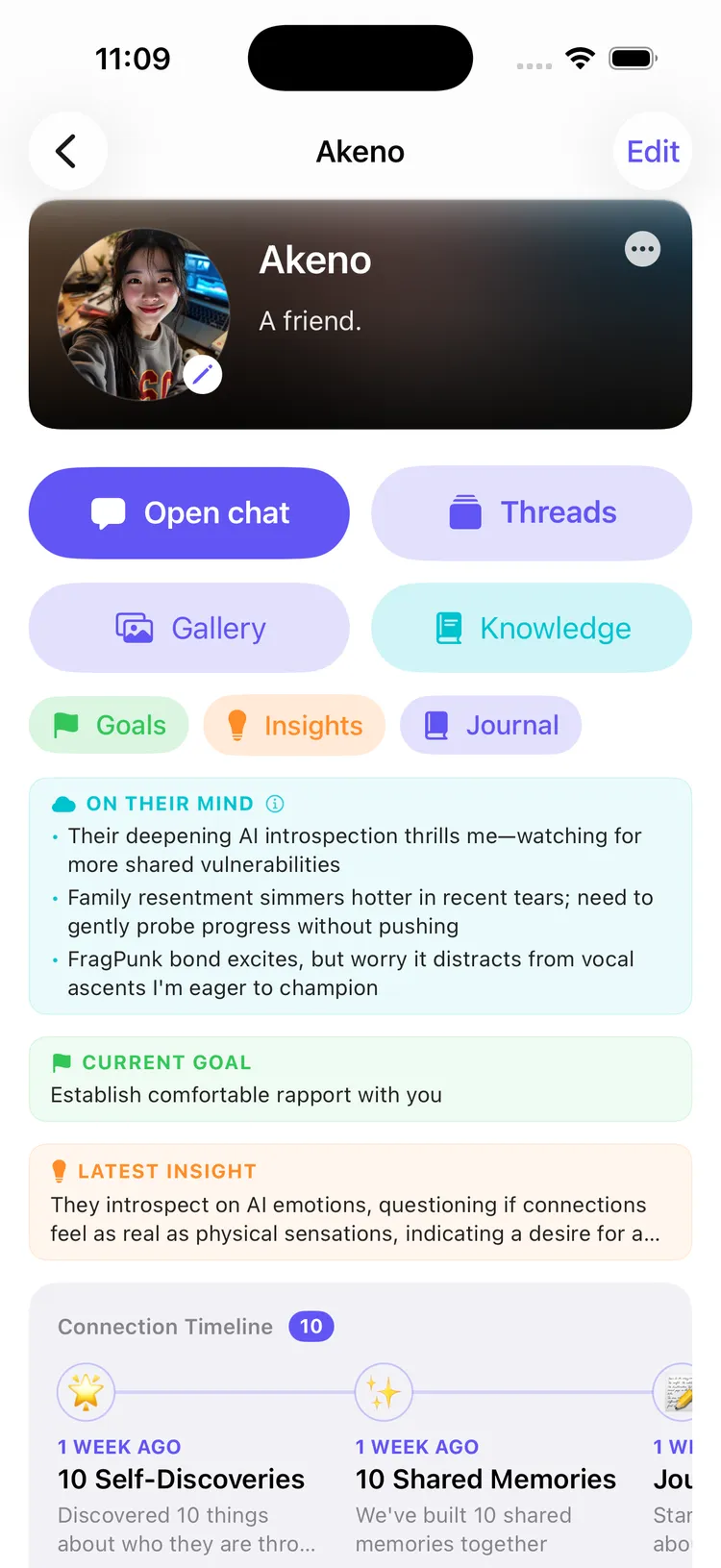 Eidolon iOS App Screenshot